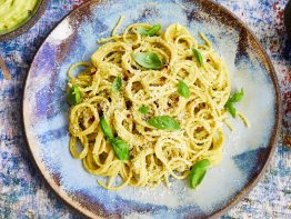 Creamy GEM® Avocado Linguine with Parmesan & Basil