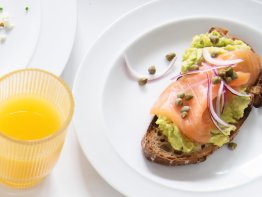 Smashed GEM® Avocado and Smoked Salmon