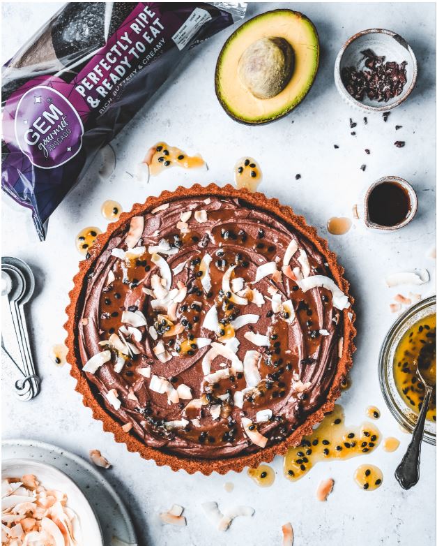GEM® Avocado - GEM® Avocado Vegan Chocolate Tart